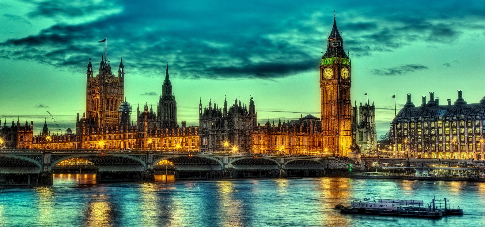London Skyline Parliament