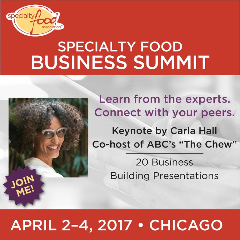 Carla Hall Specialty Food Business Summit Instagram Post