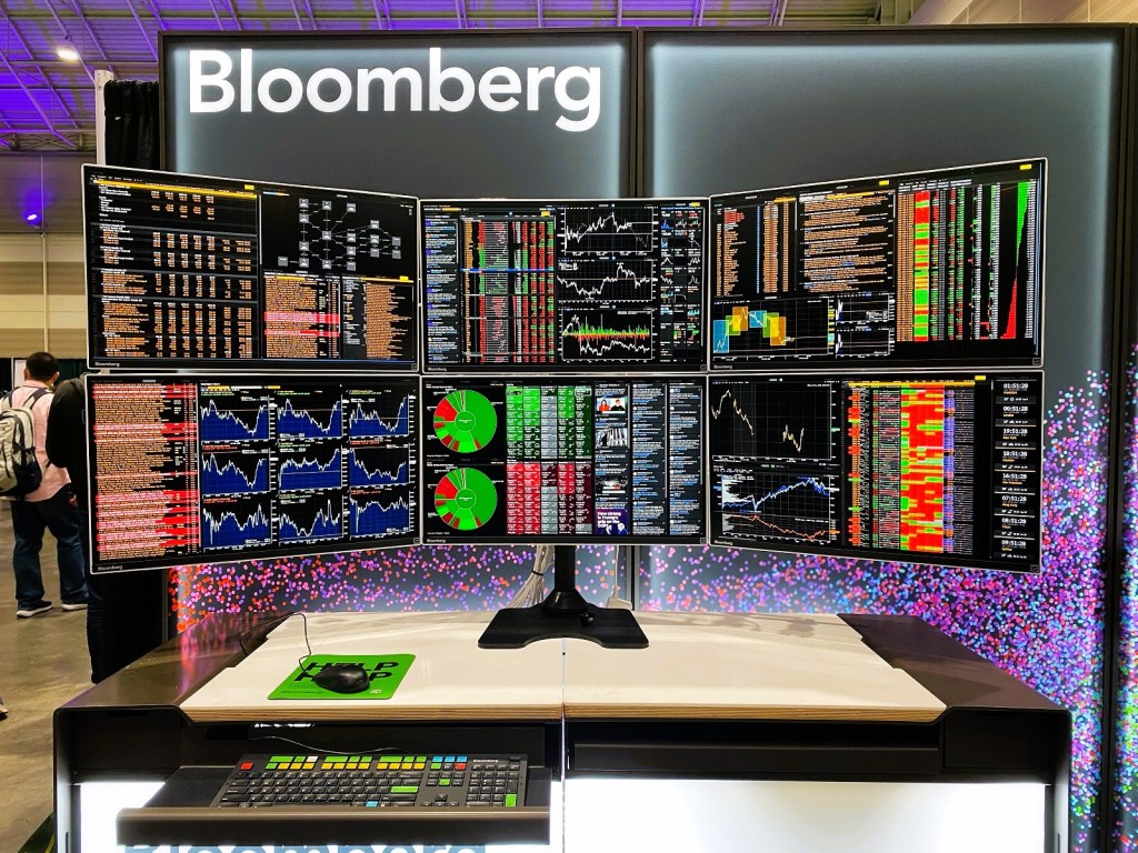 Bloomberg Terminal Display at Events